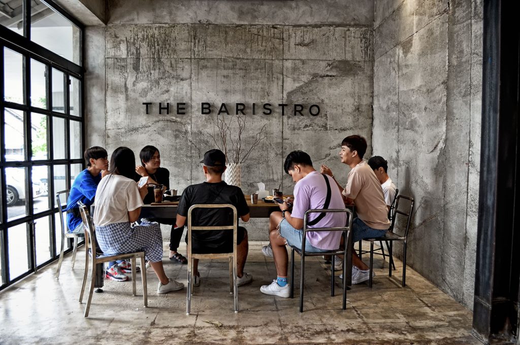 The Baristro at Train Station