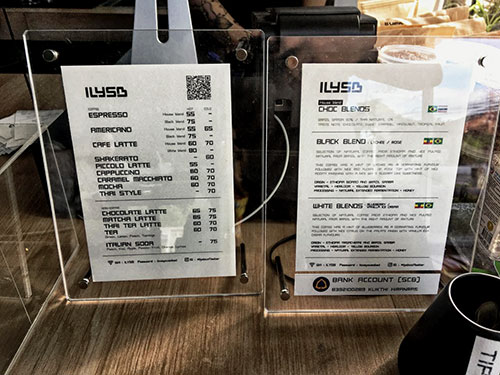 ILYSB Coffee Shop in Chiang Mai