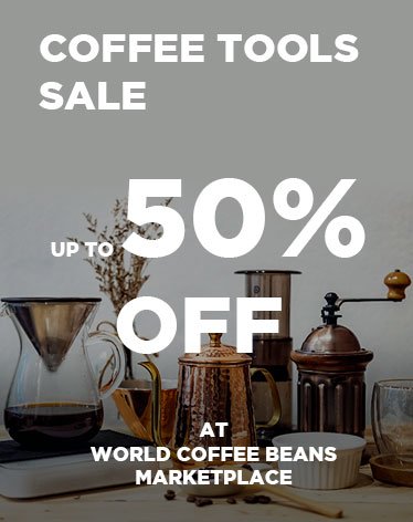 Coffee Tools Sale at World Coffee Beans Marketplace