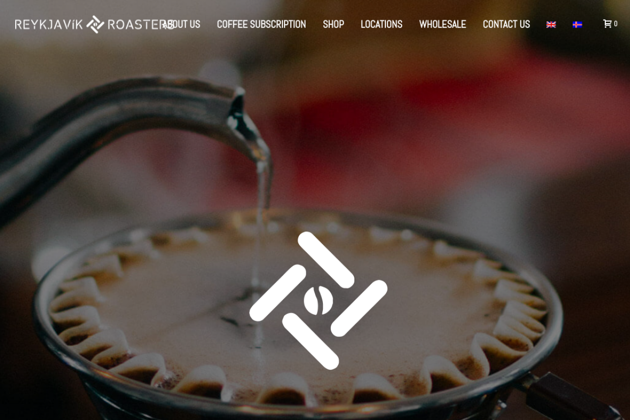 Reykjavik Roasters website screenshot