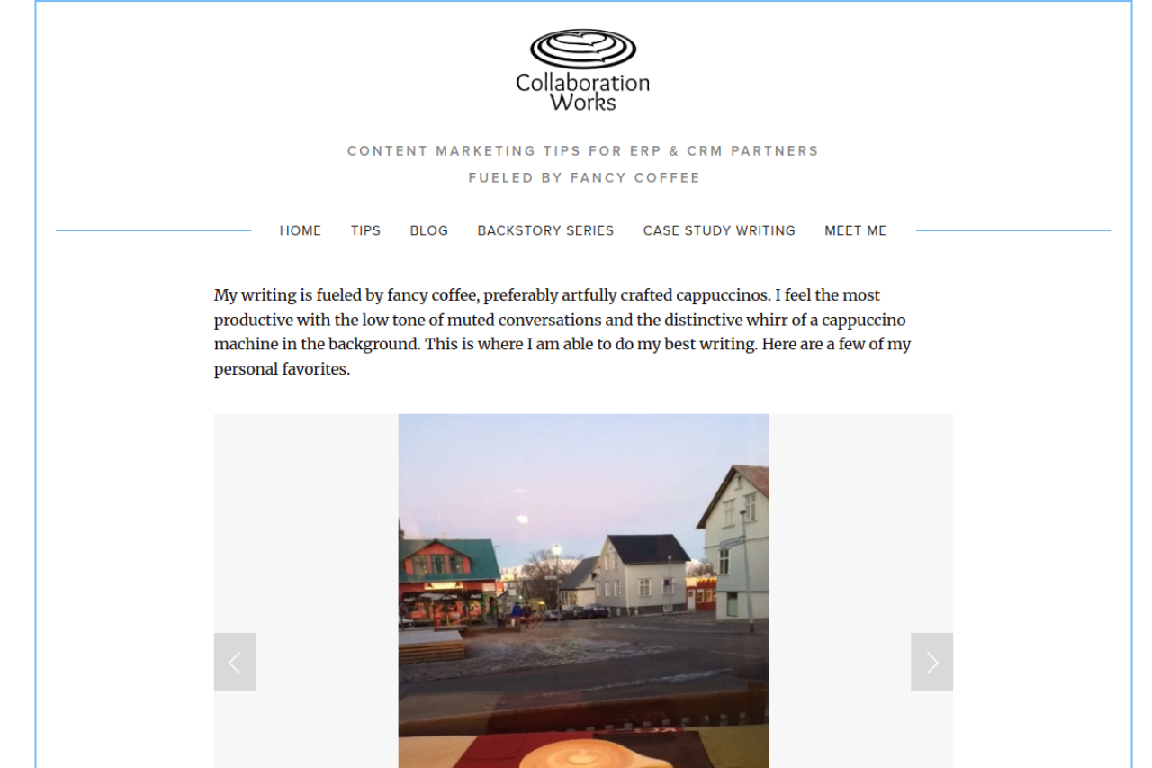 Kokulist Bakery website screenshot