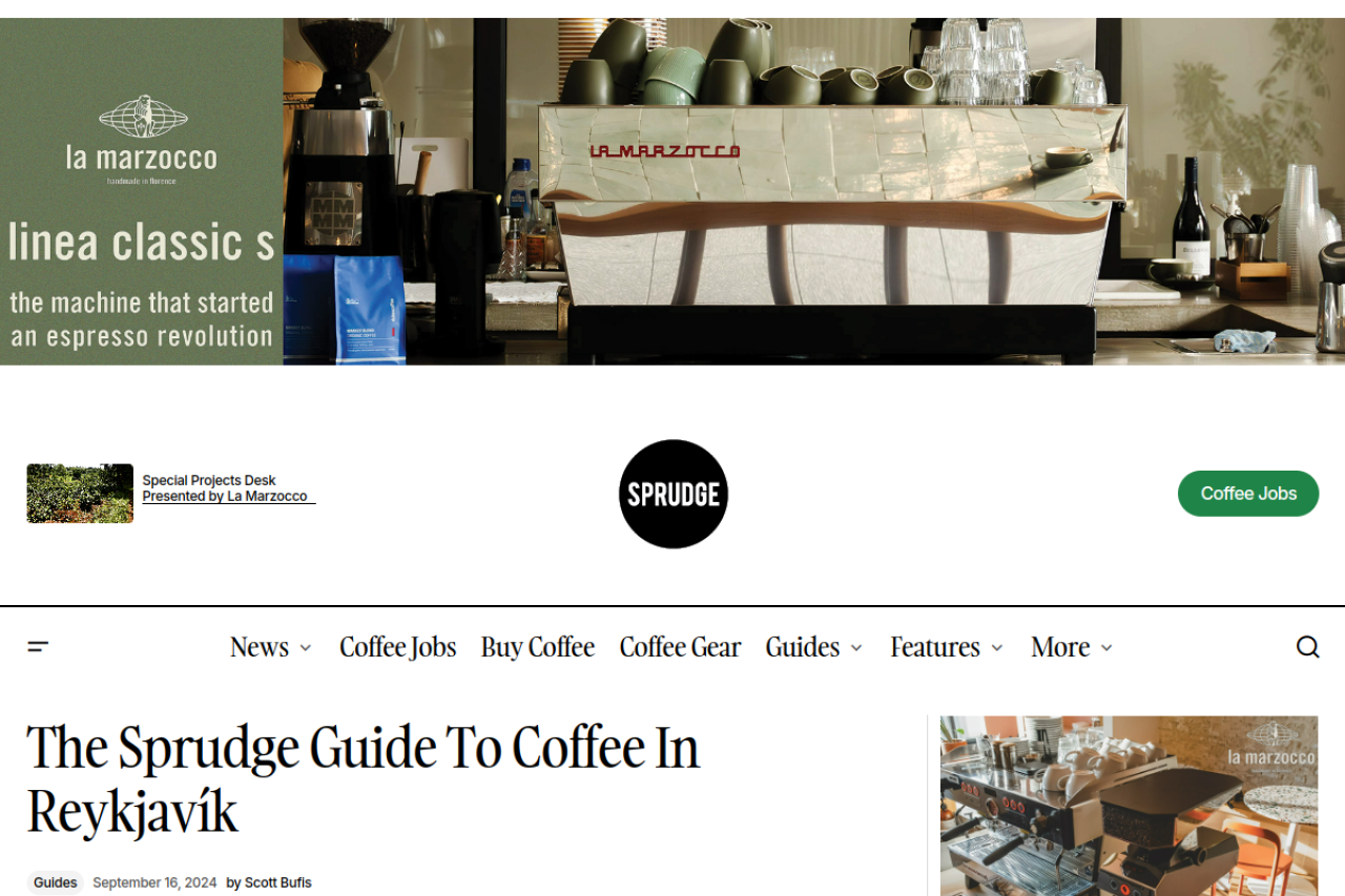 Café Babalú website screenshot